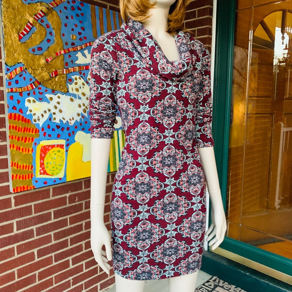 Charlotte Russe Mini Dress with Cowl Neckline